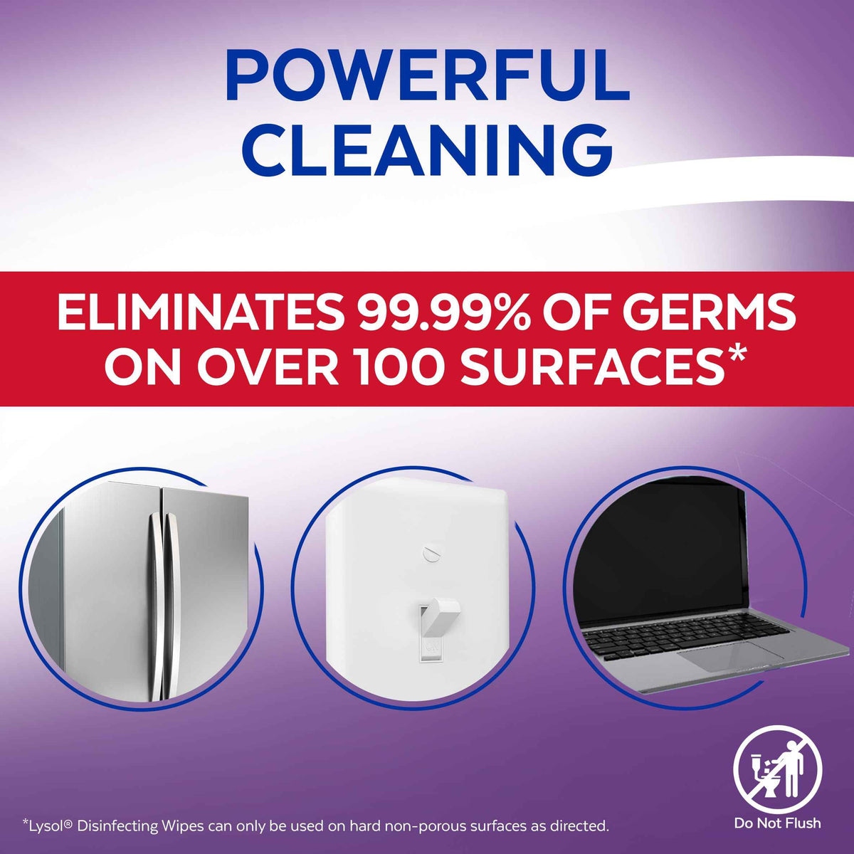 Lysol Disinfecting Wipes, Thick Cleaning Wipes with Micro Pocket Pattern for Home & Electronics, Eliminates Germs on 100+ Surfaces, Removes Allergens, Lavender Scent, 6 x 75 Count (450 Total Wipes) 🍁 All In One Marketplace Canada