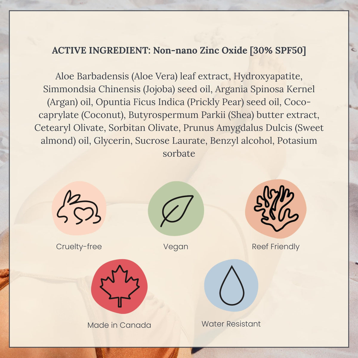 TANIT Moisturizing Mineral Sunscreen SPF 50, 90ml – Broad Spectrum UVA/UVB Defense with Prickly Pear Seed Oil – Lightweight, Water-Resistant, Unscented, Vegan Cream for Daily Face & Body Protection 🍁 All In One Marketplace Canada