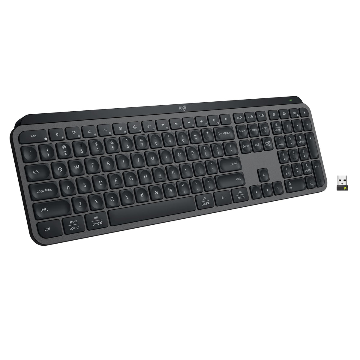 Logitech MX Keys S Wireless Keyboard, Low Profile, Fluid Precise Quiet Typing, Programmable Keys, Backlighting, Bluetooth, USB C Rechargeable, for Windows PC, Linux, Chrome, Mac - Graphite 🍁 All In One Marketplace Canada