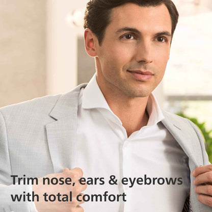Philips Nose Trimmer Series 3000, Nose, Ear & Eyebrow Trimmer with Protective Guard System & Travel Pouch, NT3650/26 🍁 All In One Marketplace Canada