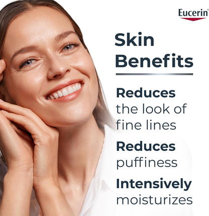 Eucerin Anti-Wrinkle Eye Cream, Smoothing, Anti-Age, Hyaluronic Acid, 15mL 🍁 All In One Marketplace Canada