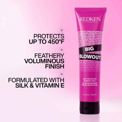 Redken Big Blowout Heat Protection Gel Serum, 150mL 🍁 All In One Marketplace Canada