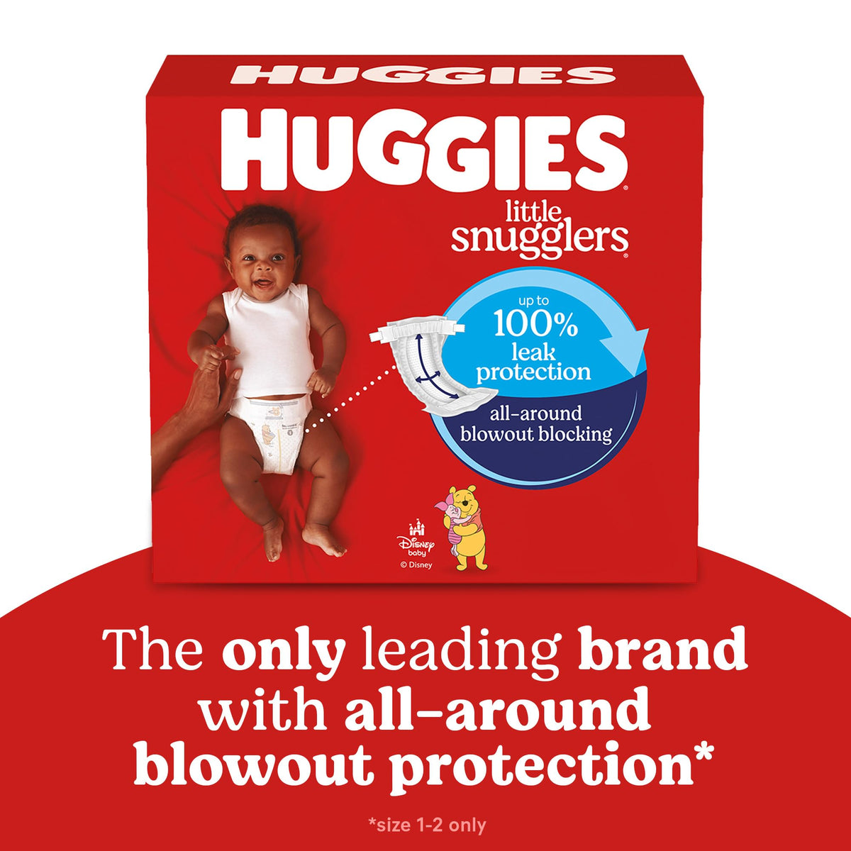 HUGGIES Little Snugglers Baby Diapers, Size 4, 22-37 Lb., 120 Count 🍁 All In One Marketplace Canada
