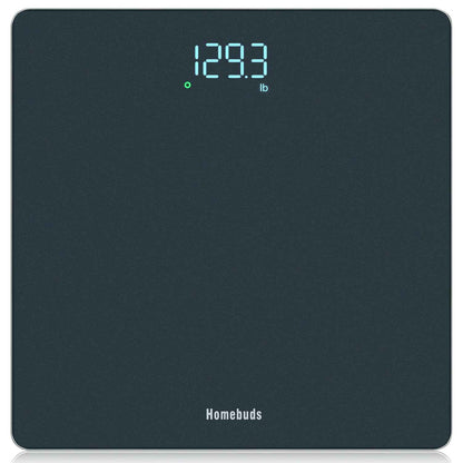 Homebuds Digital Weight Scale, High Precision in 0.1lb by Our Professional Scale Factory Since 2001, Scale Body Weight LED Display and Step-On, 3*AAA Batteries Included, 400lb/182kg, Blue 🍁 All In One Marketplace Canada