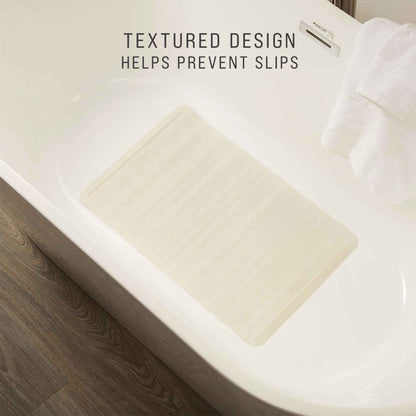 Rubbermaid Commercial Products Bath Tub and Shower Mat | Large - 28 x 16 in. | White | Machine Washable | Safti-Grip Non-Slip Bathroom Mat with Suction Cups for Home/Hotel/Shower/Bathtub 🍁 All In One Marketplace Canada
