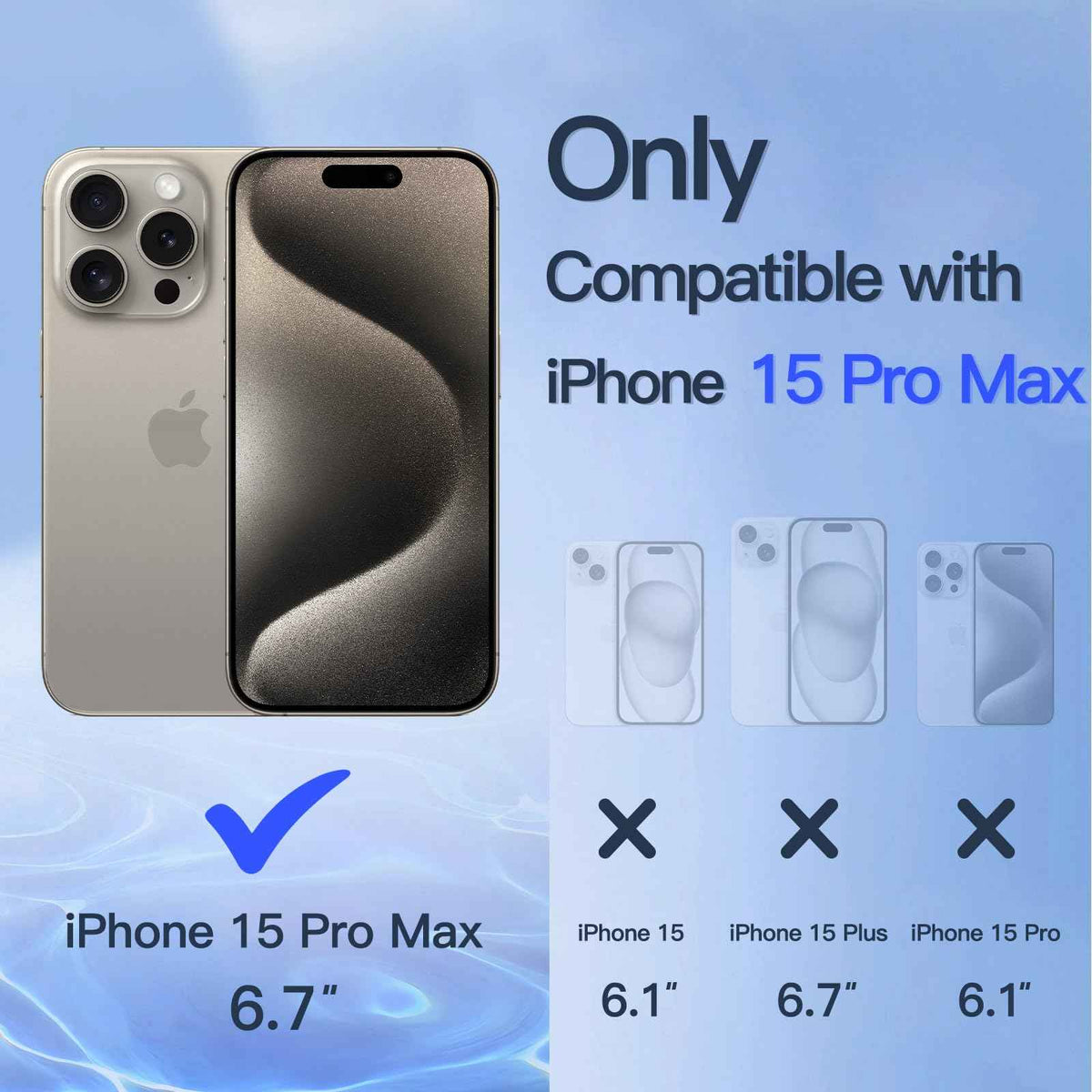 JETech Privacy Screen Protector for iPhone 15 Pro Max 6.7-Inch, Anti-Spy Tempered Glass Film with Easy Installation Tool, 2-Pack 🍁 All In One Marketplace Canada