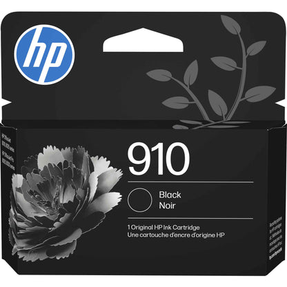 Original HP 910 Black Ink Cartridge | Works with HP OfficeJet 8010 8020 HP OfficeJet Pro 8020 8030 | Eligible for Instant Ink, Standard Yield, Standard Yield Ink Cartridge 🍁 All In One Marketplace Canada