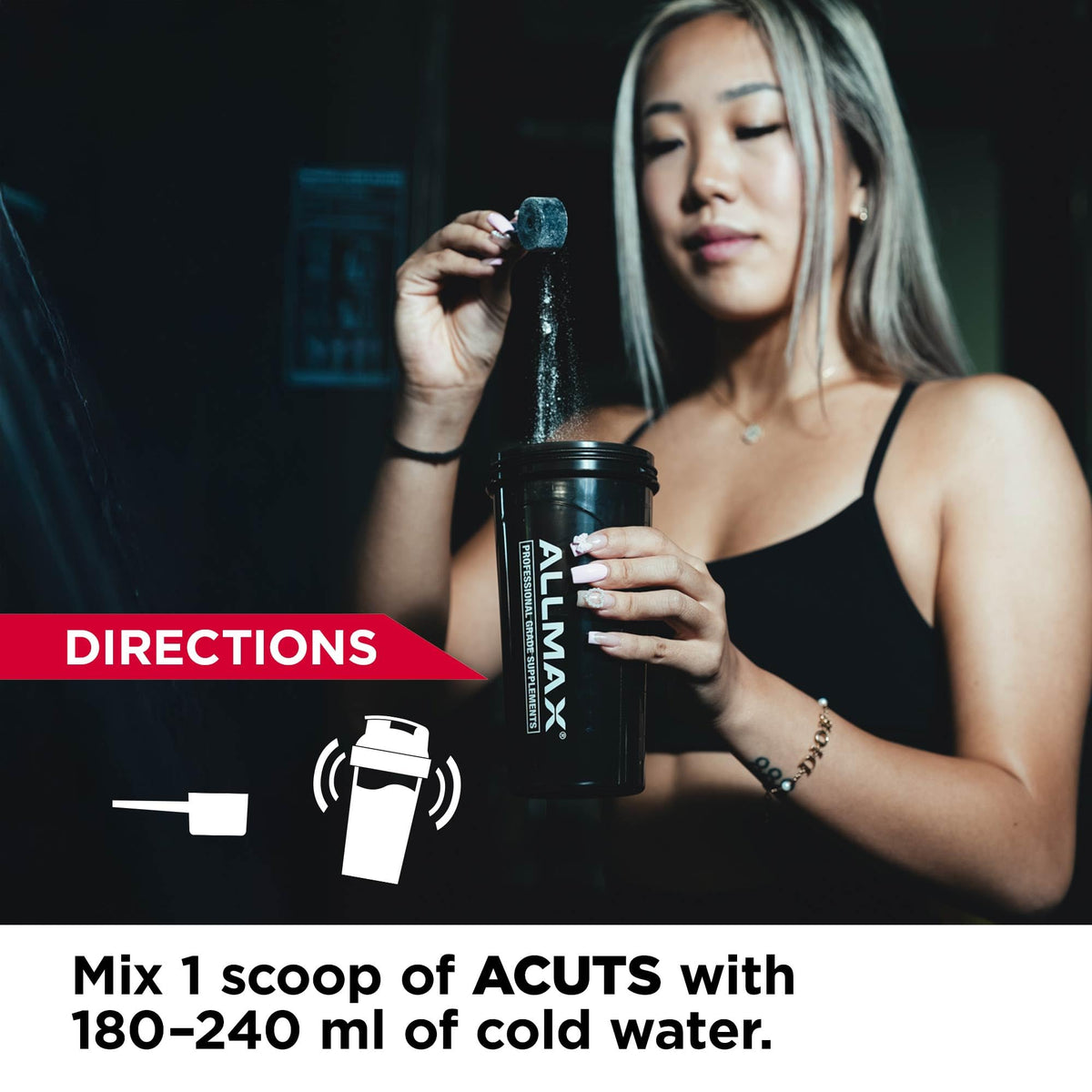 ALLMAX ACUTS Amino Energy Powder, Pina Colada, 30 Servings 🍁 All In One Marketplace Canada