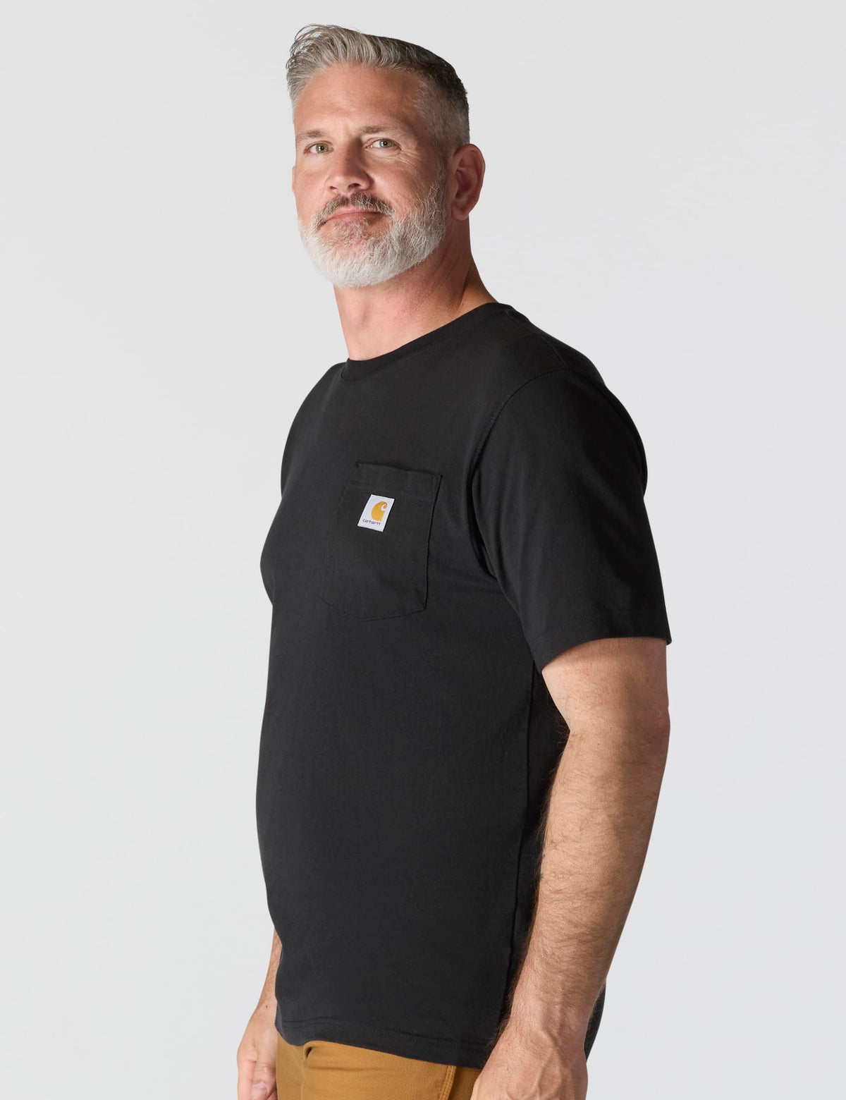 Carhartt Men's K87 Workwear Short Sleeve T-Shirt (Regular and Big & Tall Sizes), Black, Meduim 🍁 All In One Marketplace Canada