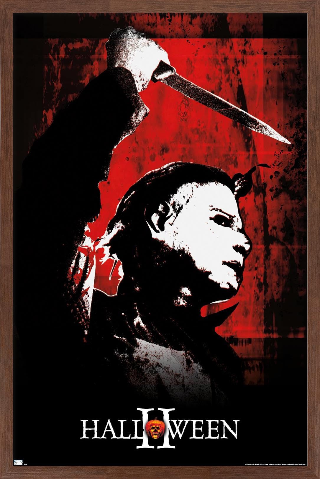 Halloween II - Red Wall Poster