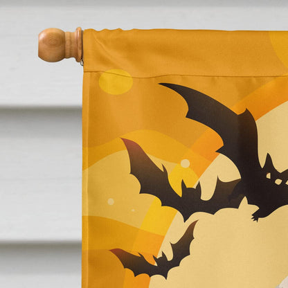 Caroline's Treasures BB4331CHF Halloween Irish Wolfhound Flag Canvas House Size, Large, Multicolor
