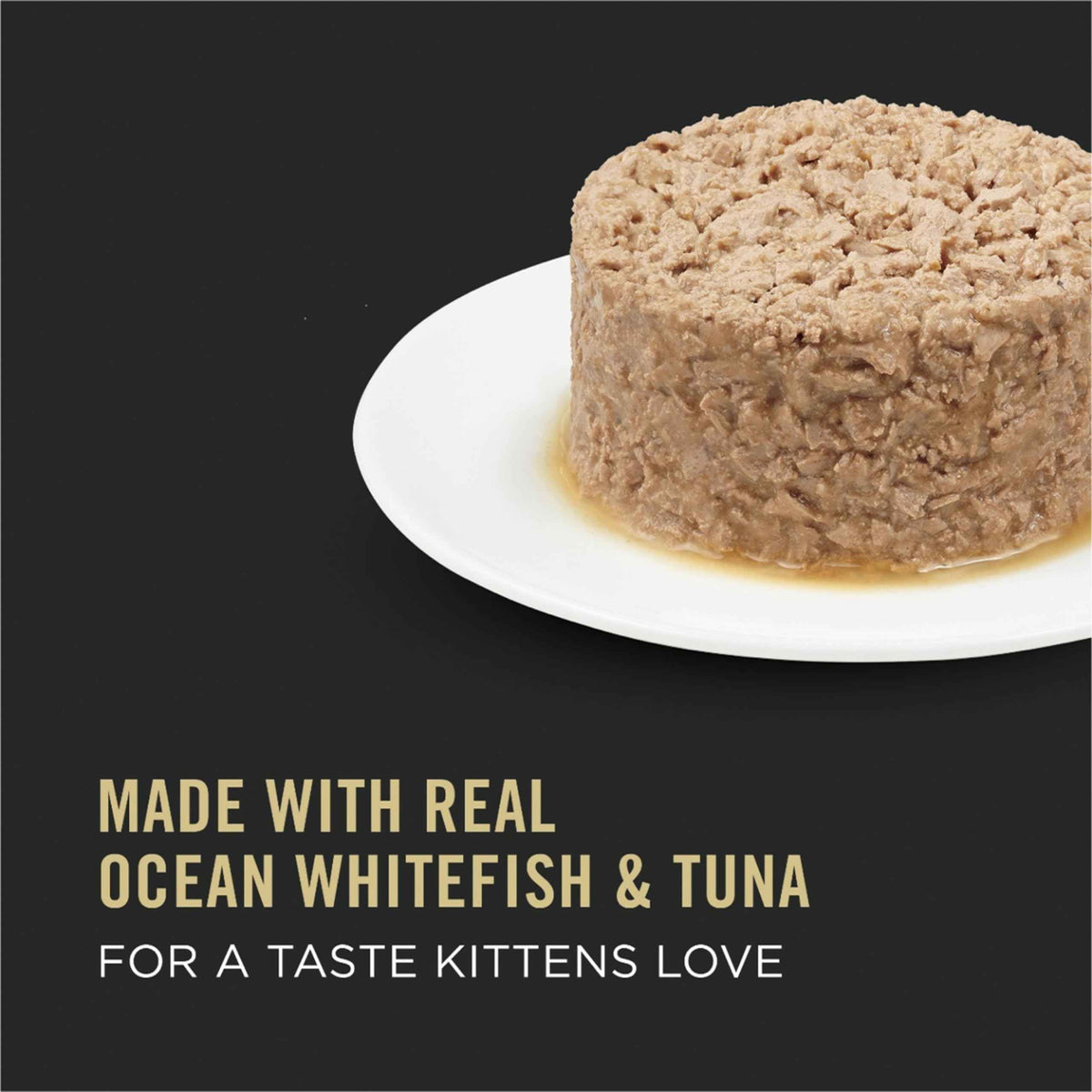 Purina Pro Plan Wet Cat Food, Focus, Kitten Ocean Whitefish and Tuna Entrée, 3-Ounce Can, Pack of 24 🍁 All In One Marketplace Canada