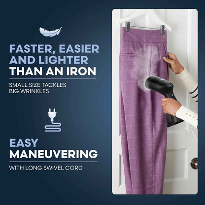 Conair Compact Garment Steamer for Clothes, 1100 watts, Small Size Tackles Big Wrinkles with Fast Heat Up 🍁 All In One Marketplace Canada
