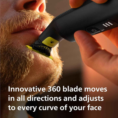 Philips OneBlade 360 Pro, Wet & Dry, Trim, Edge & Shave with the 14 lengths Precision Comb, QP6542/15 🍁 All In One Marketplace Canada