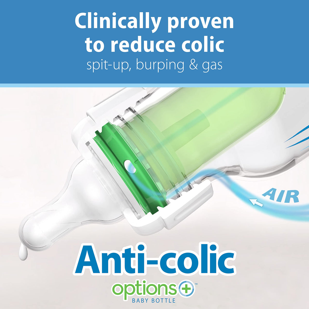 Dr. Brown's Options+ Slow Flow Preemie and Newborn Anti-Colic Bottle Set with 4oz Bottles and HappyPaci 🍁 All In One Marketplace Canada