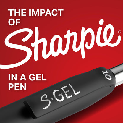 Sharpie S-Gel, Gel Pens, Medium Point (0.7 mm), Blue Ink Gel Pen, 12 Count 🍁 All In One Marketplace Canada