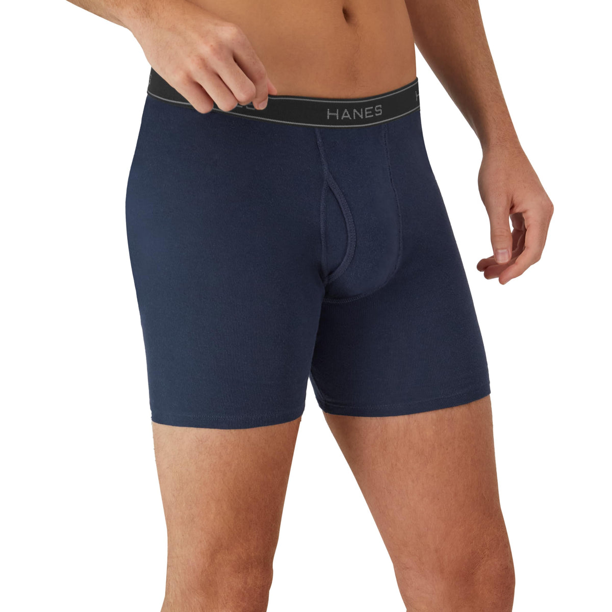 Hanes mens 4 Pack boxer briefs, Black/Grey, X-Large US 🍁 All In One Marketplace Canada