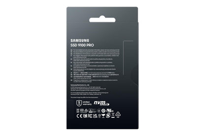 Samsung 9100 PRO Series - 2TB PCIe 5.0 x4, NVMe 2.0, M.2 Internal SSD, Up to 14,700MB/s, Fast Speed, Thermal Contorl, MZ-VAP2T0B/AM [Canada Version] 🍁 All In One Marketplace Canada