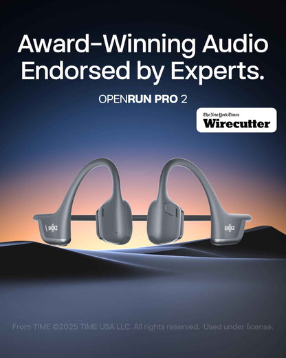 SHOKZ OpenRun Pro 2-Bone Conduction Headphones,Open-Ear Bluetooth Wireless Sport Earphones for Running,Workouts-Sweat Resistant,Comfortable Fit-Deep Bass,Smart Mic,Reflective Strip,Mini,Black 🍁 All In One Marketplace Canada