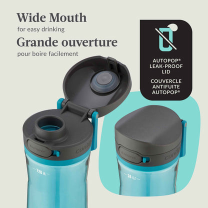 Contigo Jackson 2.0 Tritan Water Bottle with AUTOPOP Lid, 24 oz (709 mL), Juniper 🍁 All In One Marketplace Canada