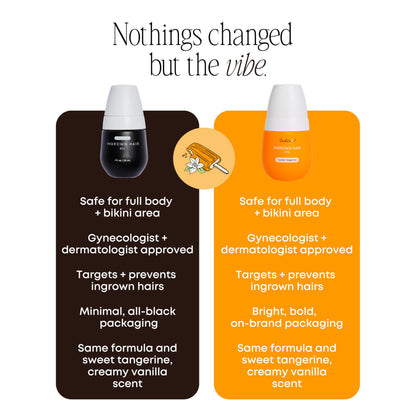 Bushbalm Ingrown Hair Oil - Helps Reduce, Repair Skin from Ingrown Hairs, Razor Bumps & Underarm Bumps - Soothe Skin from Post Shave Itchiness 30 ml - Vanilla Tangerine Oil - Formerly Sweet Escape 🍁 All In One Marketplace Canada