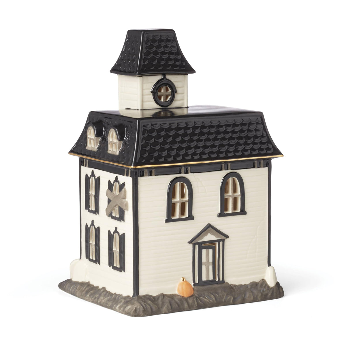 Lenox Vintage Halloween Light-Up House Figurine