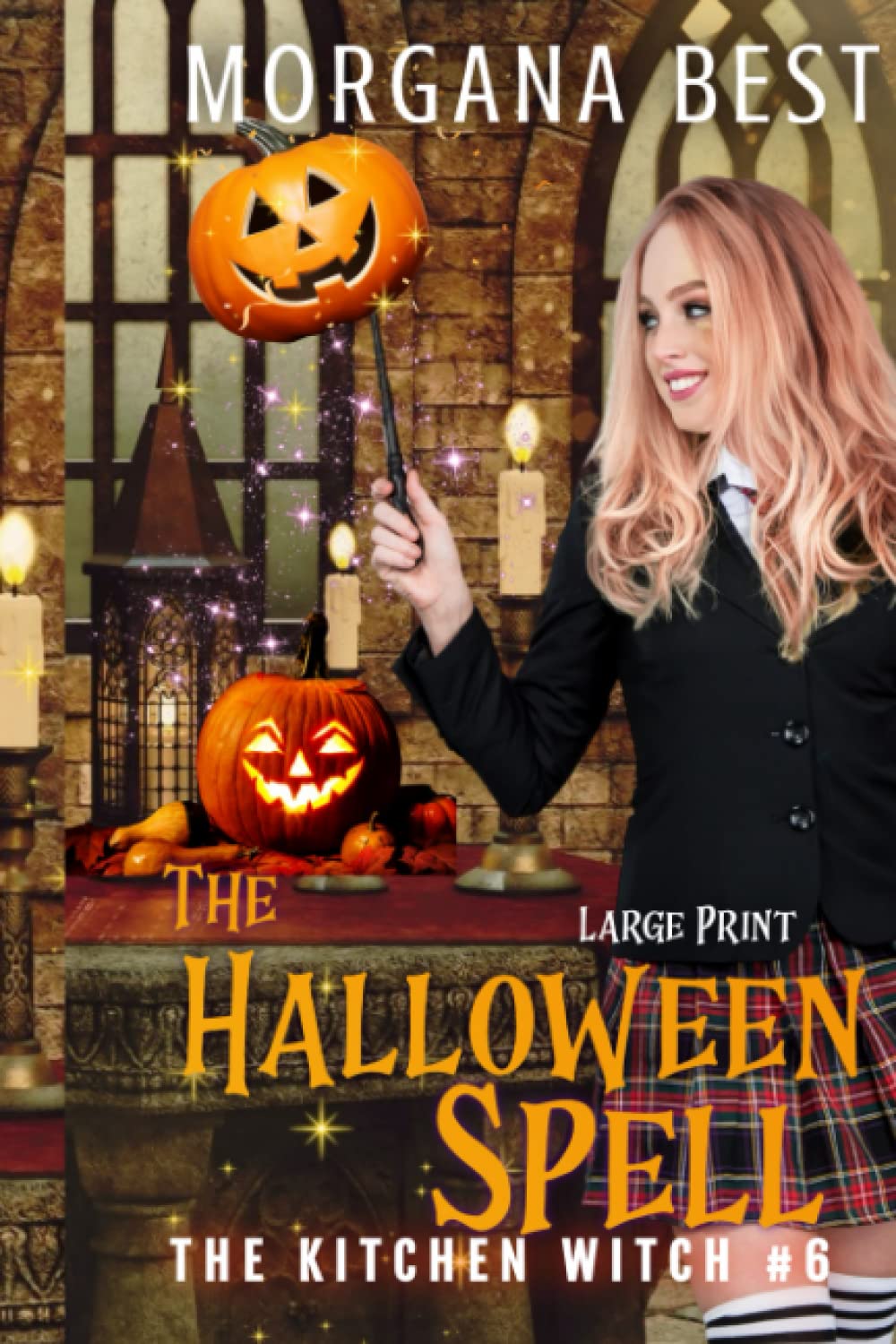 The Halloween Spell Large Print: Large Print Cozy Mystery