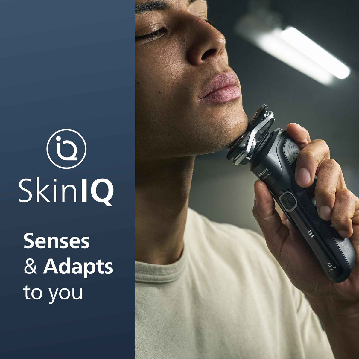 Philips Shaver Series 5000, Wet & Dry Electric Shaver, with SkinIQ Technology, Pop-up Trimmer, Charging Stand, Deep Black, Model S5898/25 🍁 All In One Marketplace Canada