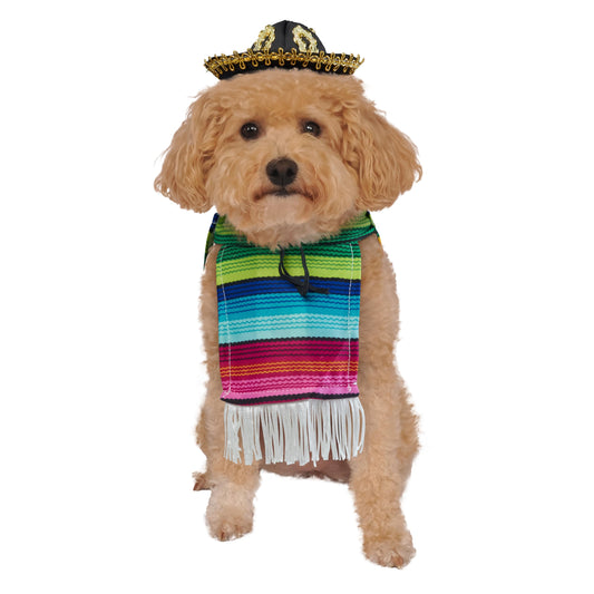 Rubies Costume Co Halloween Classics Collection Pet Costume, Medium, Mexican Serape