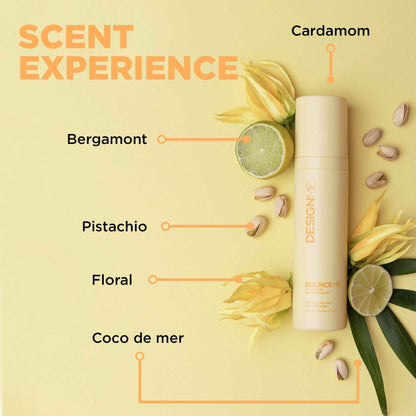 Design.Me BOUNCE.ME Curling Gel Spray | Frizz-Free Curl Defining Gel - Refresh Curls, Waves, Coils | Non-Crunchy, Non-Sticky Formula - Climate Control Styling, 7.77Oz 🍁 All In One Marketplace Canada