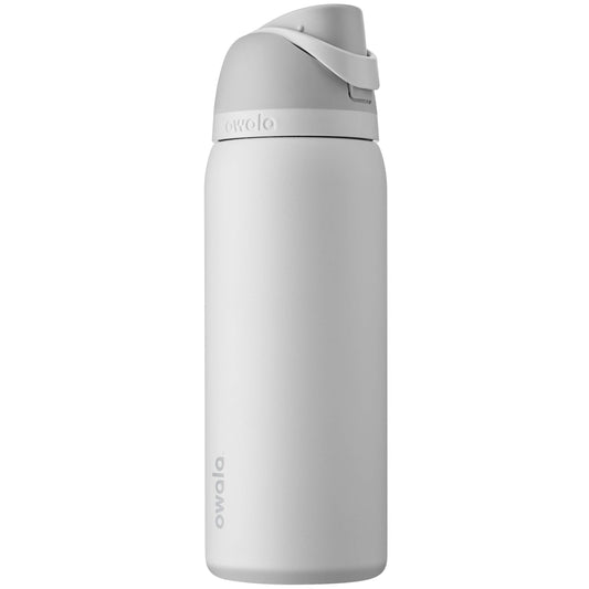 Owala FreeSip Insulated Stainless Steel Water Bottle with Straw, BPA-Free Sports Water Bottle, Great for Travel, 32 Oz, Shy Marshmallow 🍁 All In One Marketplace Canada