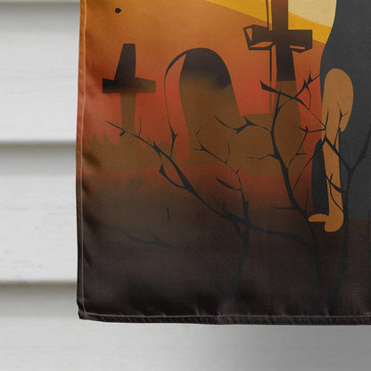 Caroline's Treasures BB4294CHF Halloween Manchester Terrier Canvas House Size Flag, Large, Multicolor