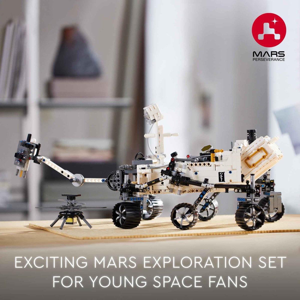 LEGO Technic NASA Mars Rover Perseverance Advanced Building Kit for Kids Ages 10 and Up, NASA Toy with Replica Ingenuity Helicopter, Gift for Kids Who Love Engineering and Science Projects, 42158 🍁 All In One Marketplace Canada
