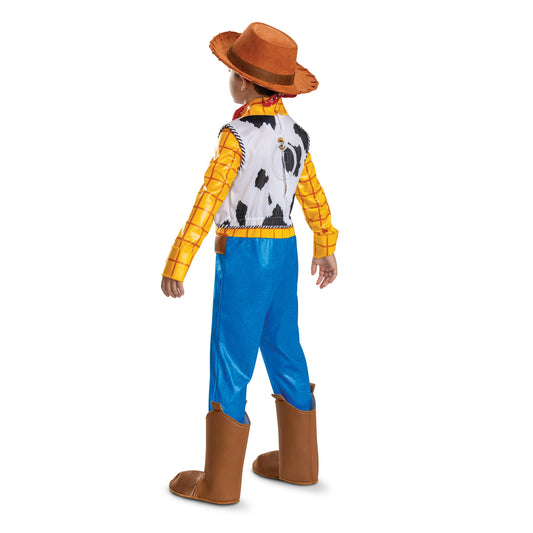 Disney Toy Story Woody Costume, Official Boys Halloween Dress Up Outfit, Size (7-8)