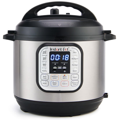 Instant Pot Duo 7-in-1 Electric Pressure Cooker, Slow Cooker, Rice Cooker, Steamer, Saute, Yogurt Maker, Warmer & Sterilizer, Includes App With Over 800 Recipes, Stainless Steel, 6 Quart 🍁 All In One Marketplace Canada