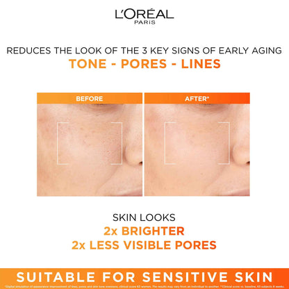 L'Oréal Paris 12% Pure Vitamin C Serum, Face Serum with Vitamin E & Salicylic Acid for Antioxidant Protection & Less Visible Pores, Revitalift Derm Intensives, 30mL 🍁 All In One Marketplace Canada