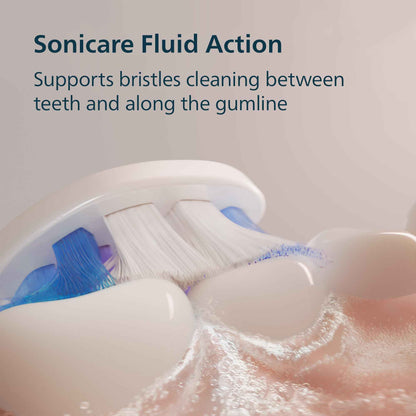 Philips Sonicare 6100 Series Electric Toothbrush - Next-Generation Sonicare Technology, Pressure Sensor, 6 Brushing Settings, SmarTimer, BrushPacer, 21-day Runtime, Travel Case, White, Model HX7400/05 🍁 All In One Marketplace Canada