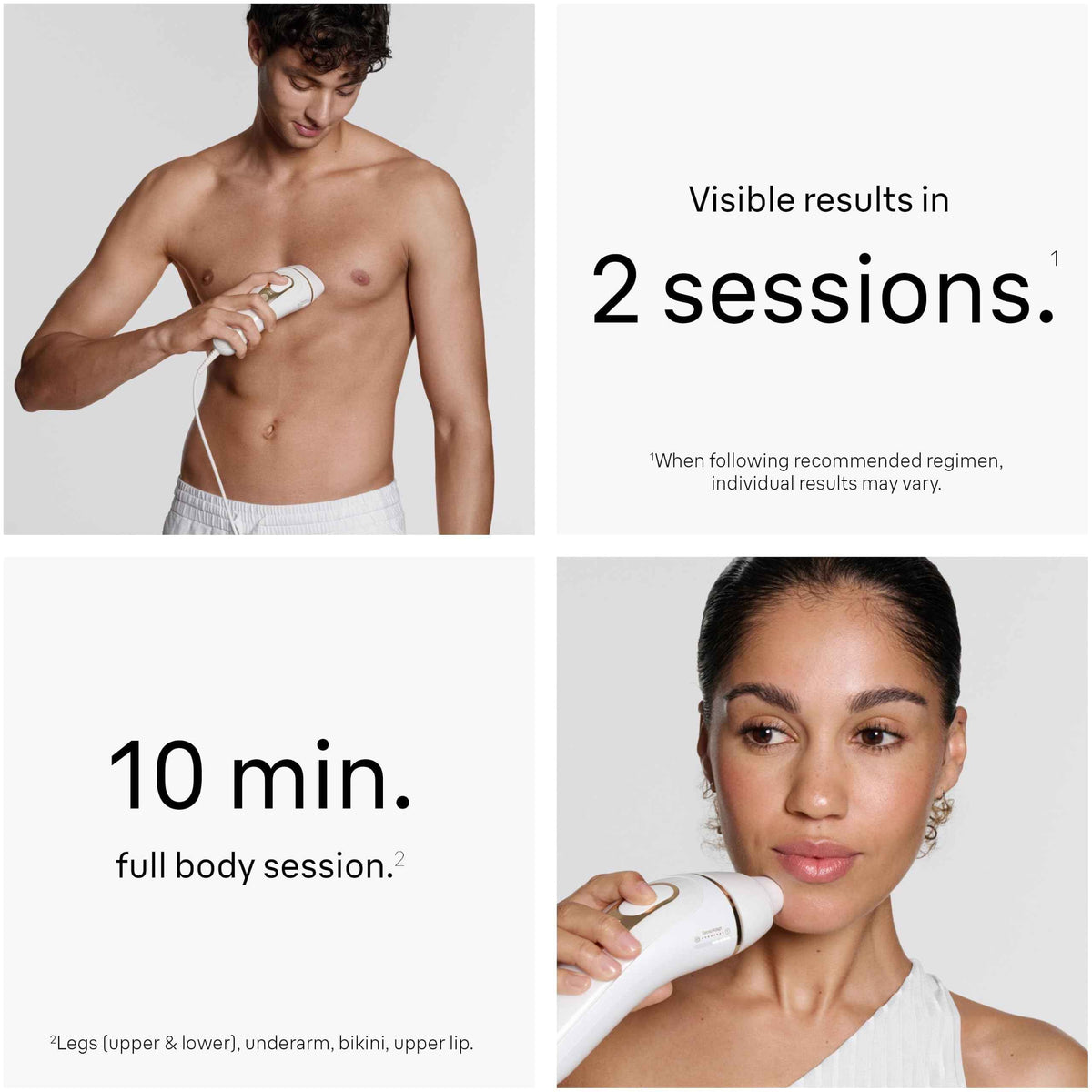 Braun Silk-Expert Pro 5 IPL PL5157 at Home Laser Hair Removal for Women and Men with Premium Pouch, Venus Razor, 2 Heads 🍁 All In One Marketplace Canada