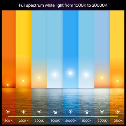 Philips Hue Smart LED A19 Bulb, White and Color Ambiance, E26 Base, 9.5W, Full Spectrum Light 1000K-20000K, 1100 Lumens, Dimmable, Works with Alexa, Google Assistant, and Apple Home, 1 Pack 🍁 All In One Marketplace Canada