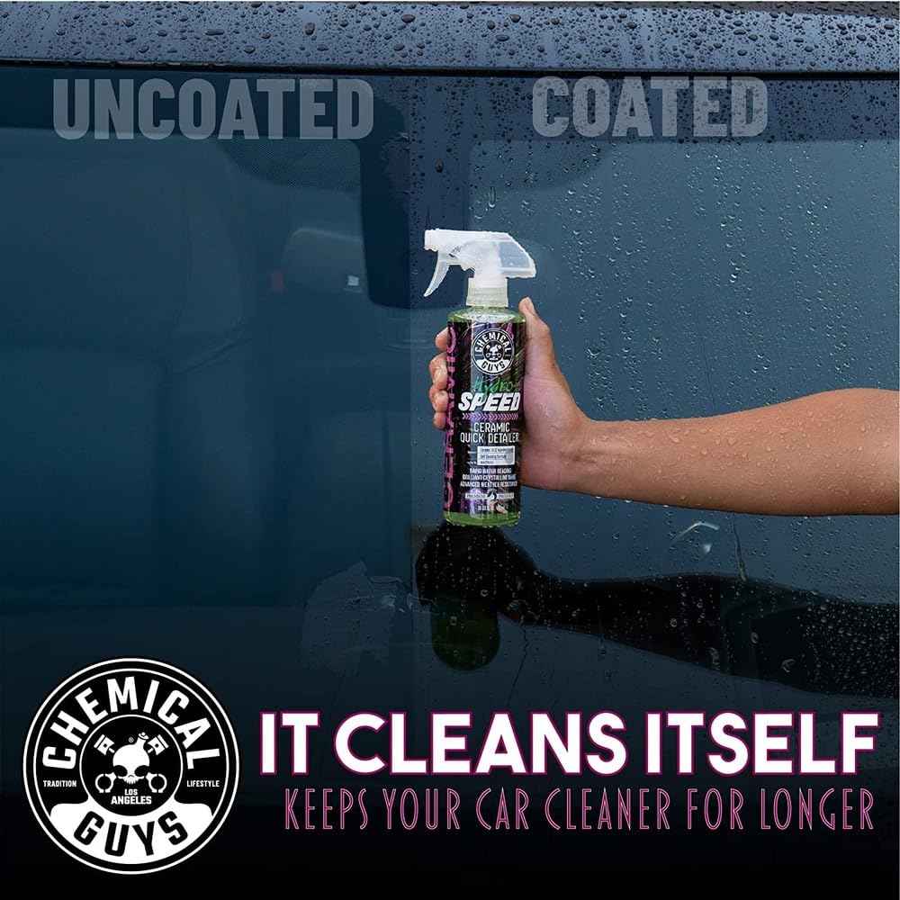 Chemical Guys HydroSpeed Ceramic Quick Detailer, Safe for Cars, Trucks, SUVs, Motorcycles, RVs & More, 473 ml 🍁 All In One Marketplace Canada