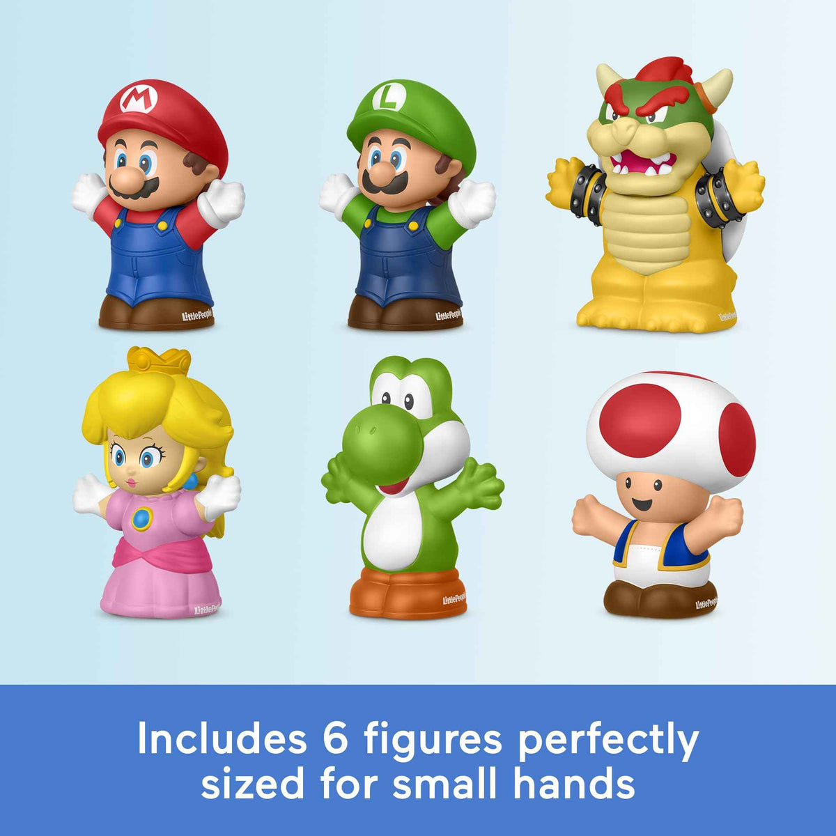Fisher-Price Little People My Mario 6-Piece Character Figure Set 🍁 All In One Marketplace Canada