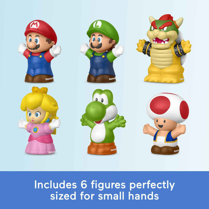 Fisher-Price Little People My Mario 6-Piece Character Figure Set 🍁 All In One Marketplace Canada