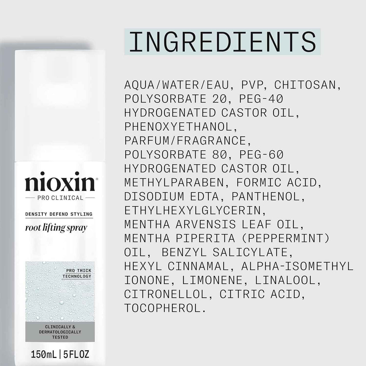 Nioxin Density Defend Styling Root Lifting Spray | Hair Thickening Spray | Texturizes and Volumizes| 5.1 Fl Oz | 150 ml 🍁 All In One Marketplace Canada