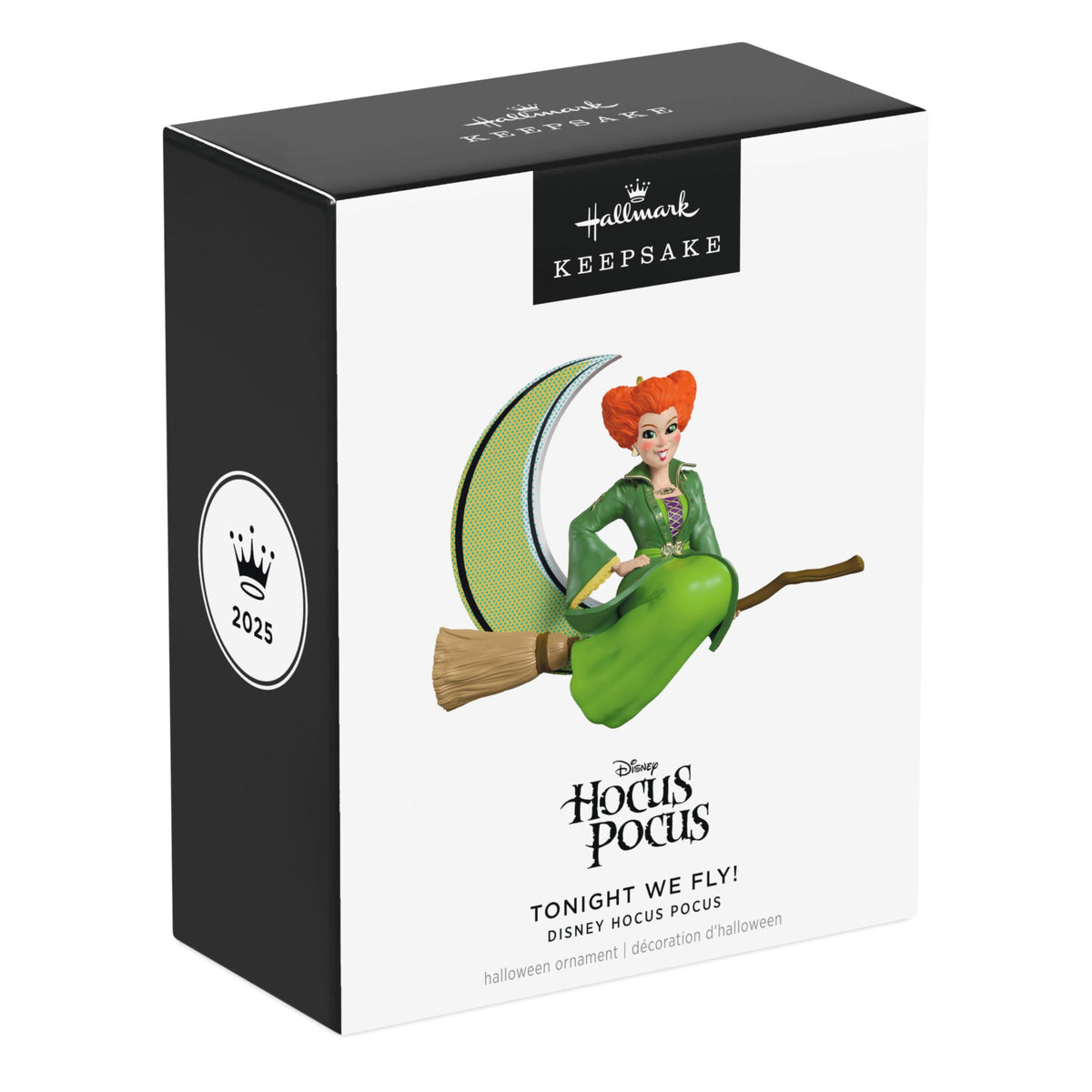 Hallmark Keepsake Halloween Ornament 2025, Disney Hocus Pocus Tonight We Fly!, Halloween Decorations