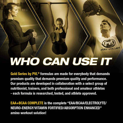 PVL EAA+BCAA COMPLETE – Essential Amino Acid Supplement with BCAAs, Electrolytes & B-Vitamins – Pre, Intra or Post Workout Powder – Keto & Vegan Friendly – Tropical Punch, 30 Servings 🍁 All In One Marketplace Canada