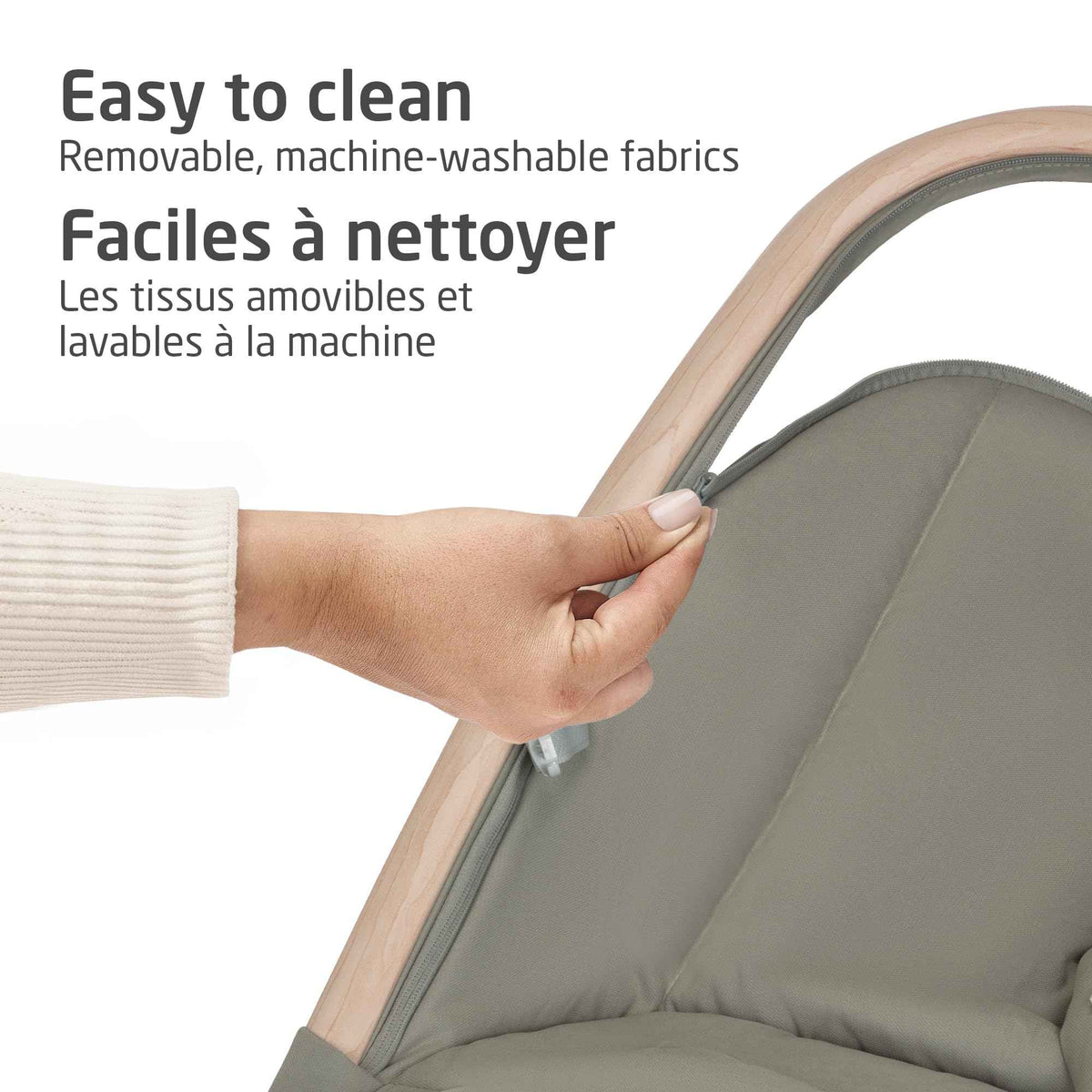 Maxi-Cosi 2-in-1 Kori Rocker, folds flat, travel, washable fabrics, Classic Green 🍁 All In One Marketplace Canada