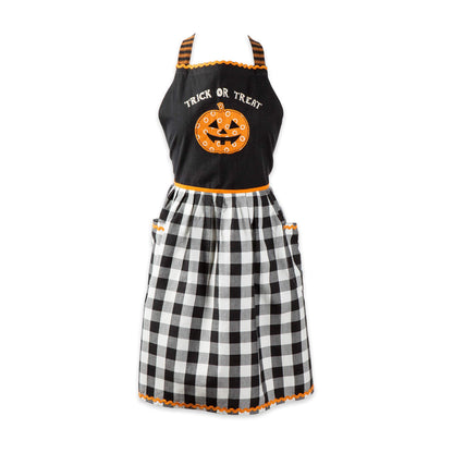 DII Halloween Jack O Lantern Collection, One Size, Trick Or Treat Apron