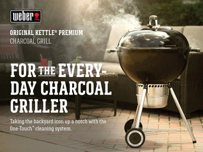 Weber Original Kettle Premium 22” Charcoal Grill 🍁 All In One Marketplace Canada