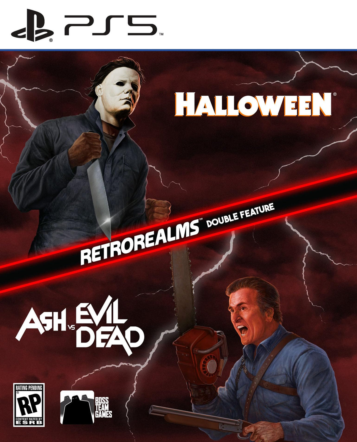 Halloween & Ash VS Evil Dead: RetroRealms Double Feature - Playstation 5
