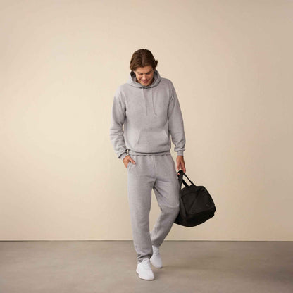 Hanes Men's Pullover Ultimate Heavyweight Fleece Hoodie,Charcoal Heather,X-Large 🍁 All In One Marketplace Canada
